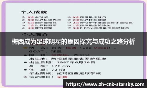 梅西成为足球明星的原因探究与成功之路分析