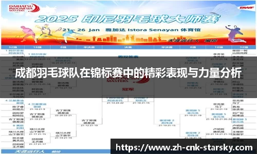 成都羽毛球队在锦标赛中的精彩表现与力量分析